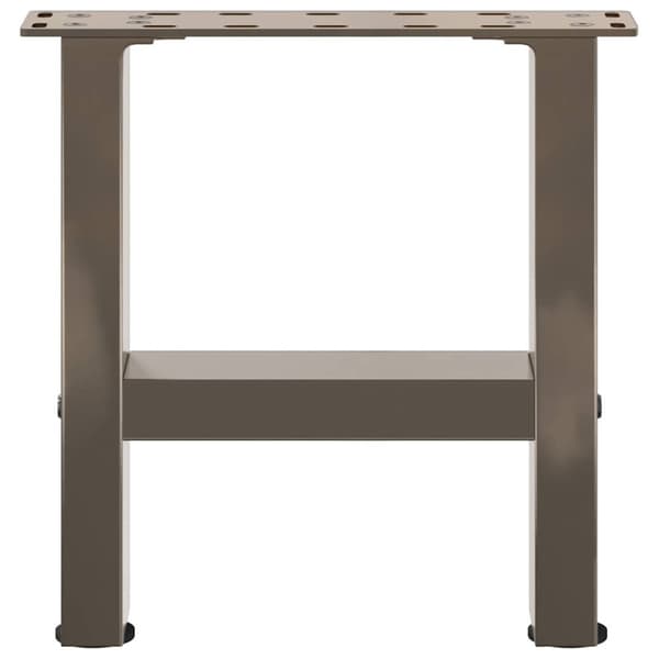 Soffbordsben naturstål 2 st 30x(30-31) cm stål