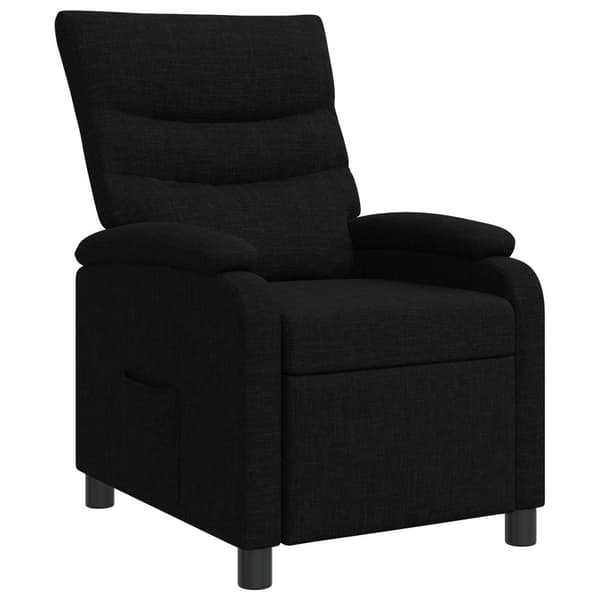 Recliner Svart Tyg
