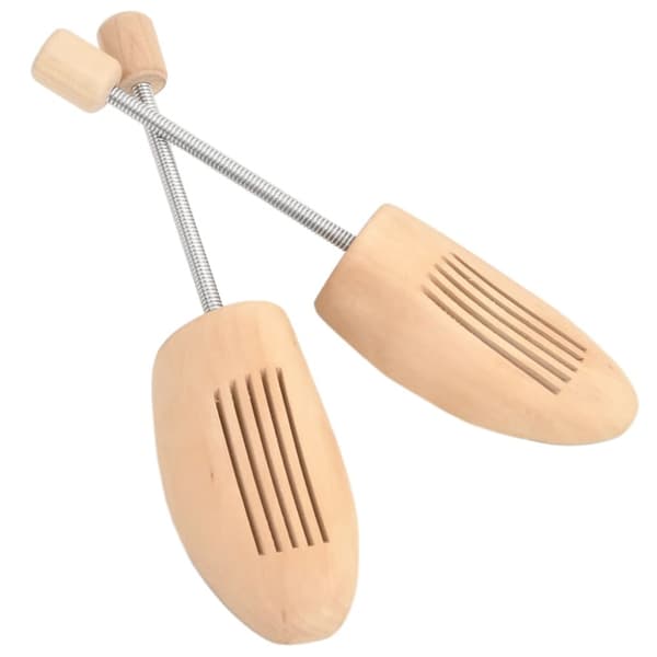 Skoblock 2 par EU 43-46 massivt lotusträ