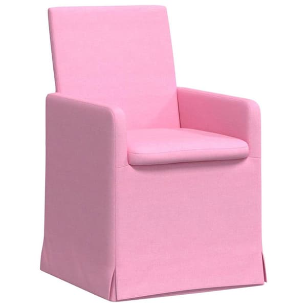 Matstolar 2 pcs Rosa 57 x 67 x 95 cm tyg