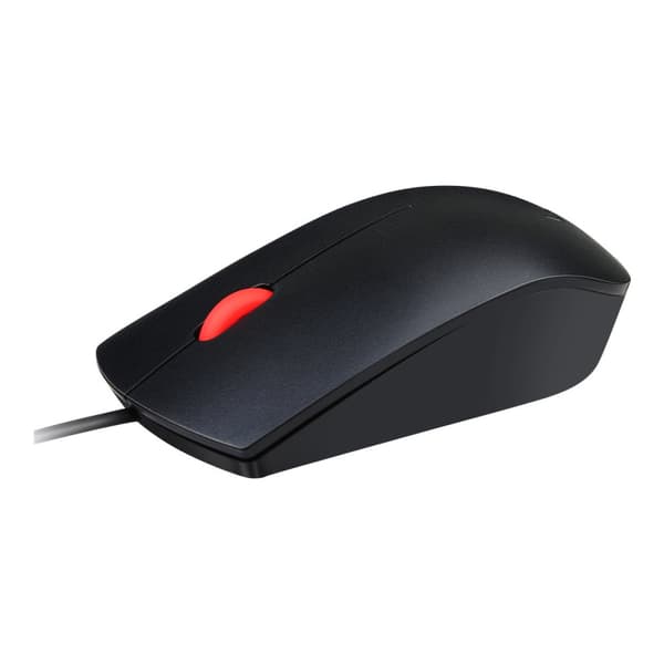 Lenovo Essential - mus - USB - svart