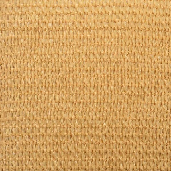 Solsegel 160 g/m² triangulär sand 2,5x2,5x3,5 m HDPE