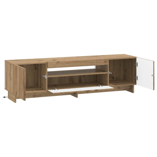 LED TV-skåp Artisan-ek Konstruerat trä