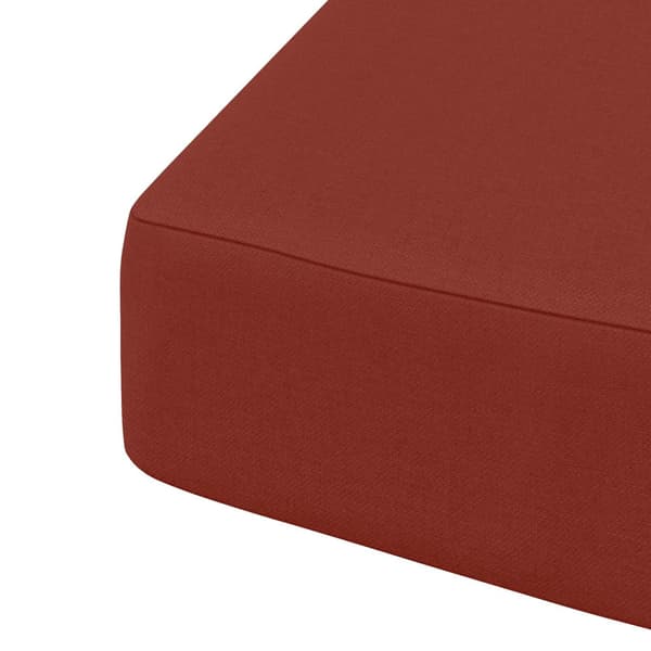 1-delad Sittkudde SOEST 100% Polyester Röd 45 x 45 x 7 cm