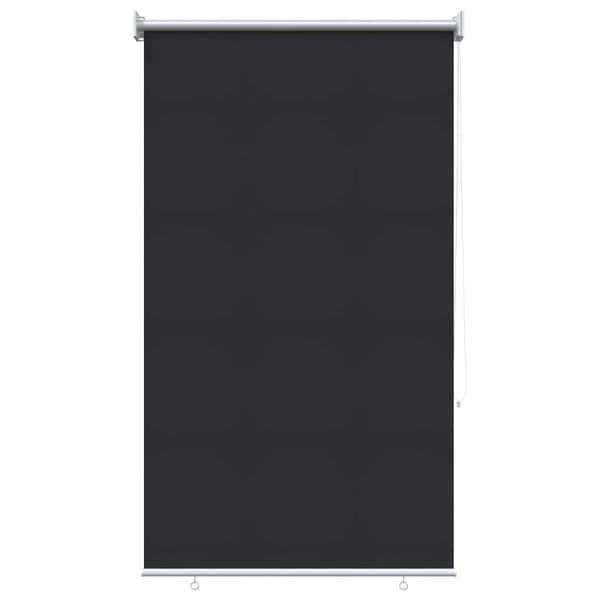 Rullgardin UV-skydd Antracit 100 x 140 cm Polyester
