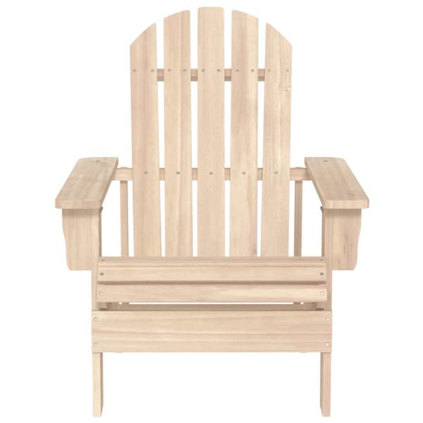 Adirondackstol massivt granträ