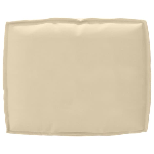 Pallkuddset 2 pcs Beige Oxford Tyg