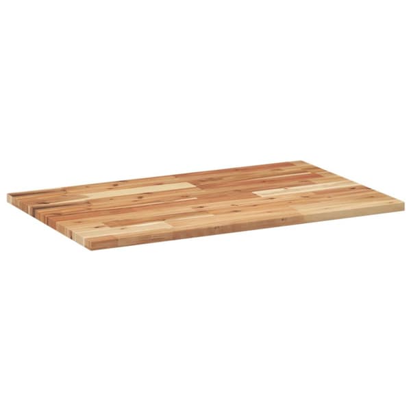 Bordsskiva rektangulär 100x50x2 cm massivt akaciaträ