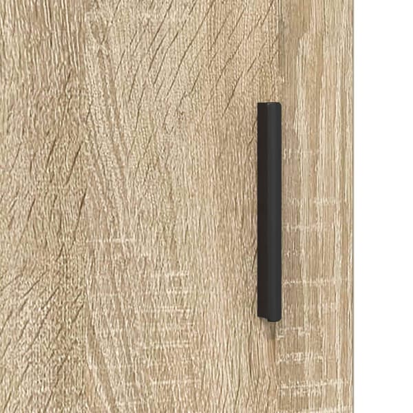 Sideboard Sonoma-ek 97 x 33 x 81 cm Konstruerat trä