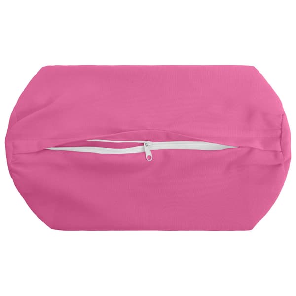 Kuddöverdrag 6 st HEERLEN Rosa Ø 15 x 40 cm Polyester