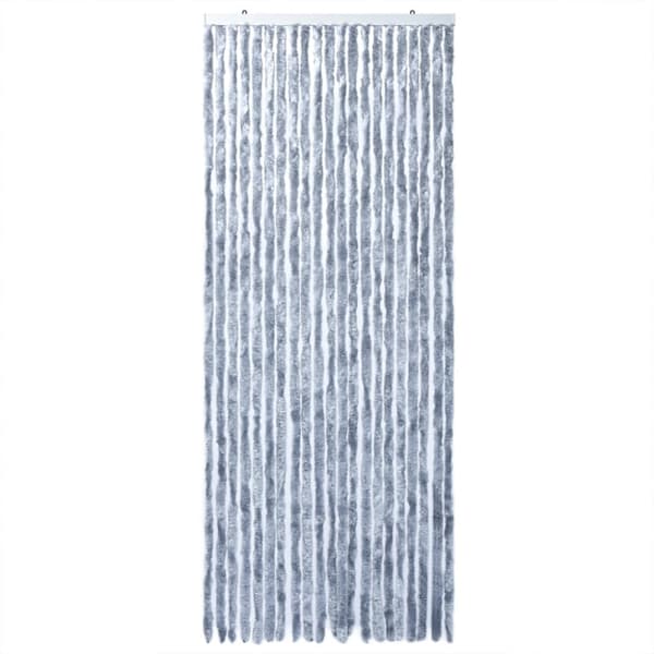 Insektsgardin silver 100x230 cm chenille