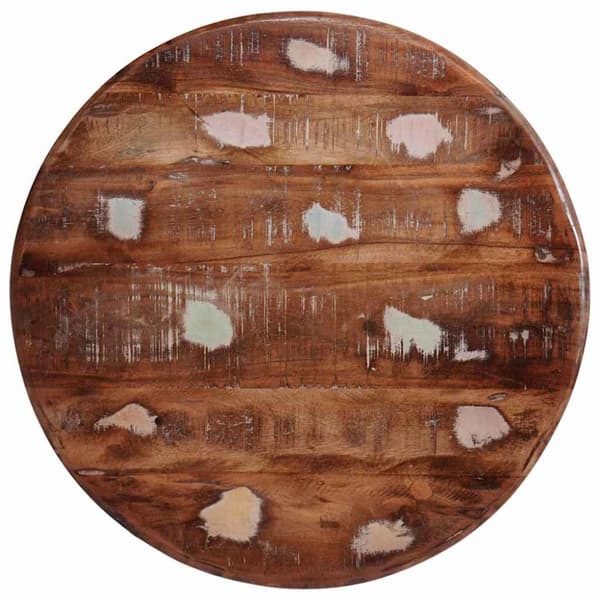 Nesting Kaffe Bord 3 pcs Flerfärgsdesign Massivt återvunnet trä