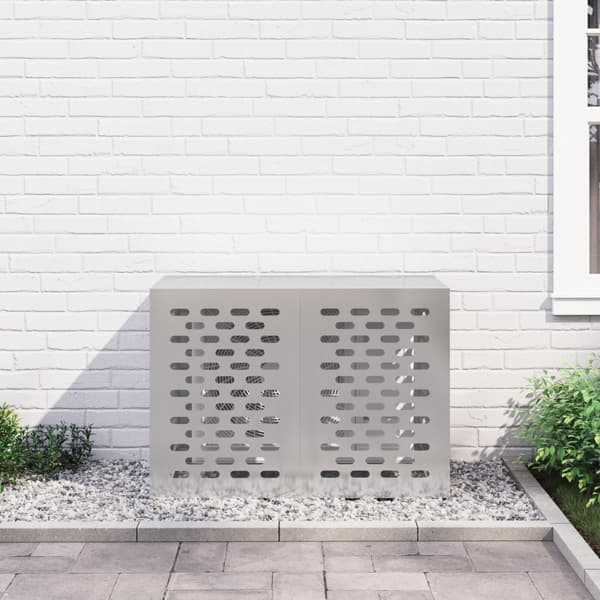 Täckning för Luftkonditionering Silver 100 x 50 x 70 cm
