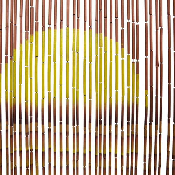 Insektsdörrgardin palmtryck 100x200 cm bambu