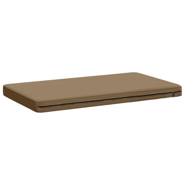 2-delade Bänk Kuddar VUGHT 2 st 100% Polyester Taupe