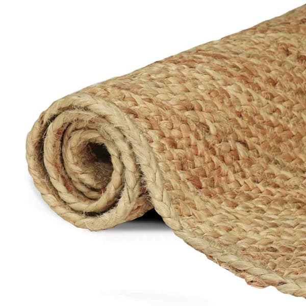 Områdesmattor Rektangulär Brun 120 x 170 cm Jute