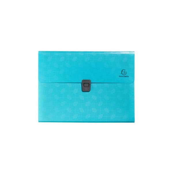 Sorteringsmapp EXACOMPTA 13-flik cyan