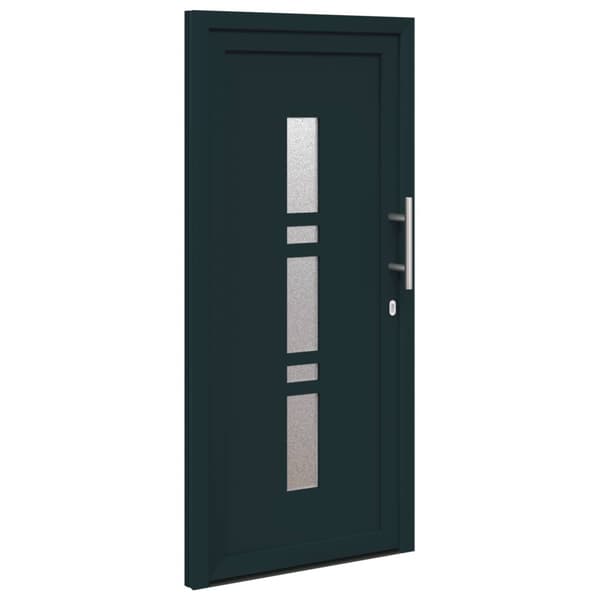 Framdörr Antracit 88 x 200 cm PVC