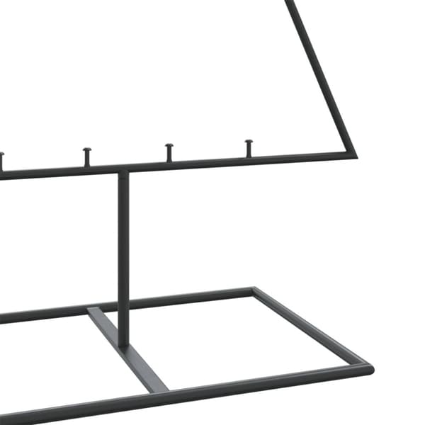 Julgran i metall svart 150 cm