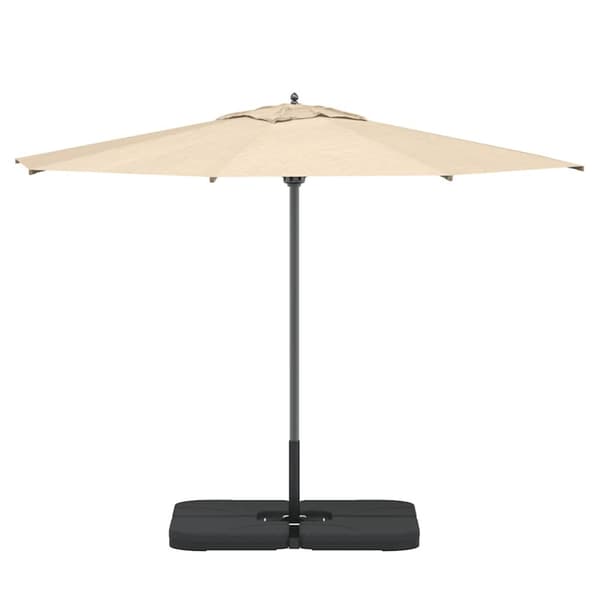 Bärbar parasollfot sand/vattenfylld 60 L