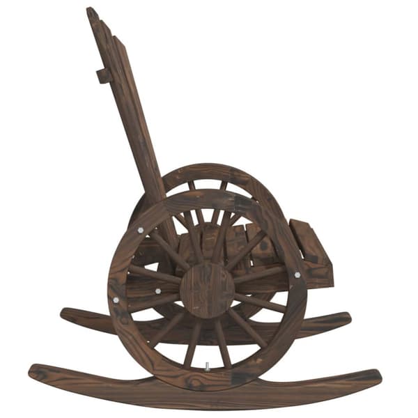 Gungstol adirondack massivt granträ