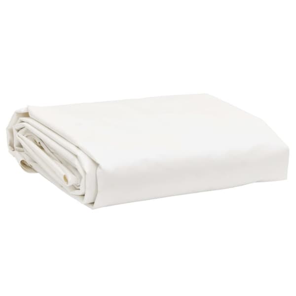 Presenning vit 5x7 m 650 g/m²