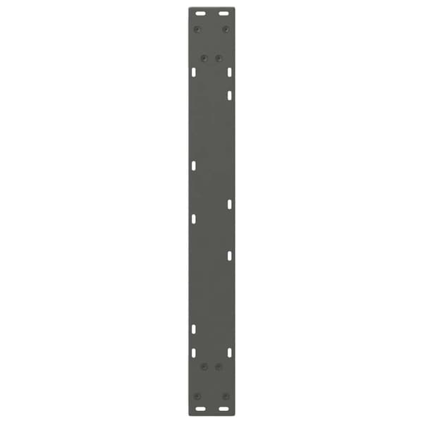 Matbordsben 2 st antracit 70x(72-73,3) cm stål