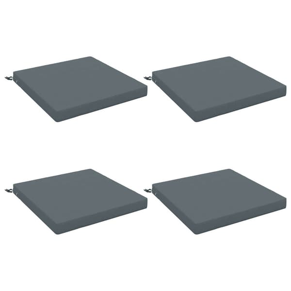 4-delade Sittdynor SOEST 4 st 100% Polyester Blå 80 x 80 x 7 cm