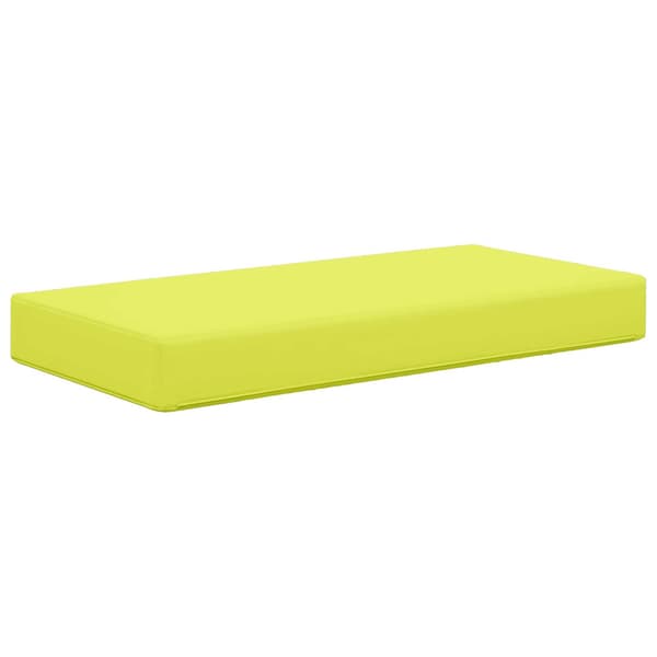 Utomhus sitskudde Grön 80 x 40 x 8 cm 100% Polyester