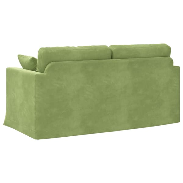 Soffa Ljusgrön 158 x 78 x 80 cm Sammet