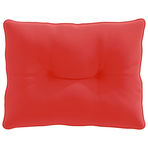Ryggkudde PUTTEN 100% Polyester Röd 60 x 40 x 10 cm