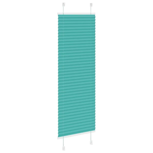 Plisserad persienn bensingrön 40x150 cm tyg bredd 39,4 cm