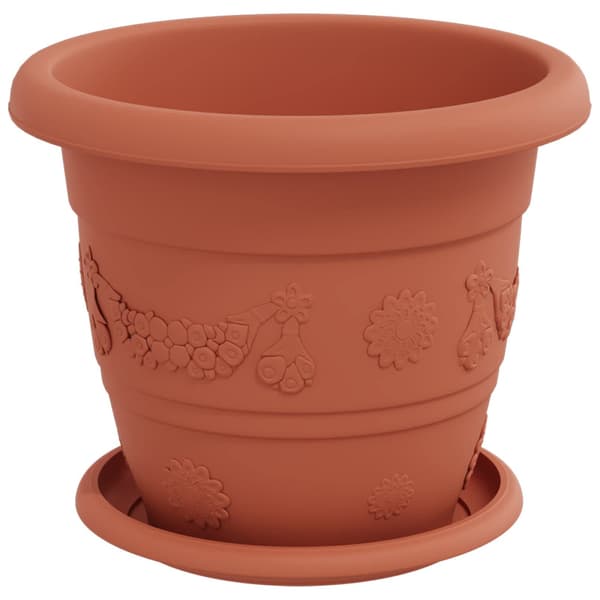 Växtkrukor 6 pcs Murgrön Ø 26 x 21,5 cm Plast