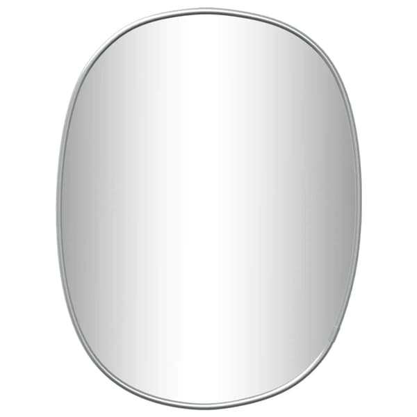 Väggspegel silver 40x30 cm