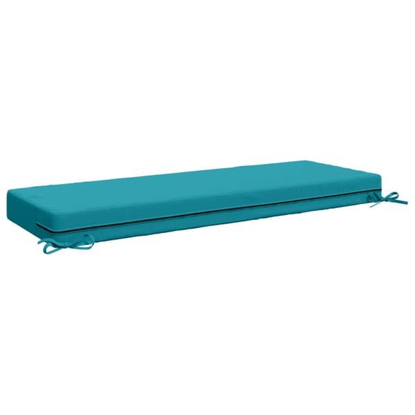 Sittkudde SOEST 100% Polyester Turkos 120 x 40 x 10 cm