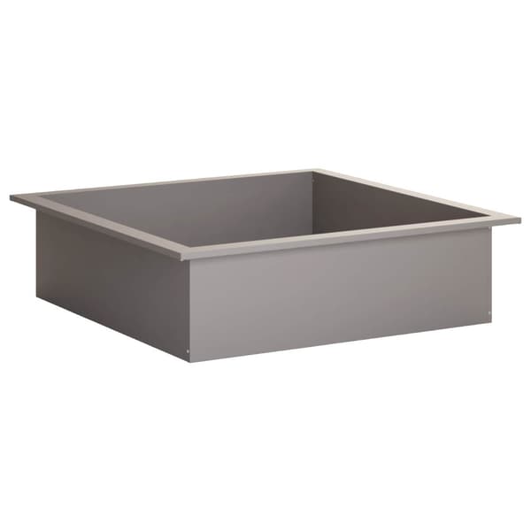 Eldstad ring Rostig 90 x 90 x 25 cm Väderbeständig stål
