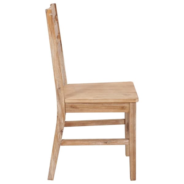 Matstolar 6 st massivt akaciaträ