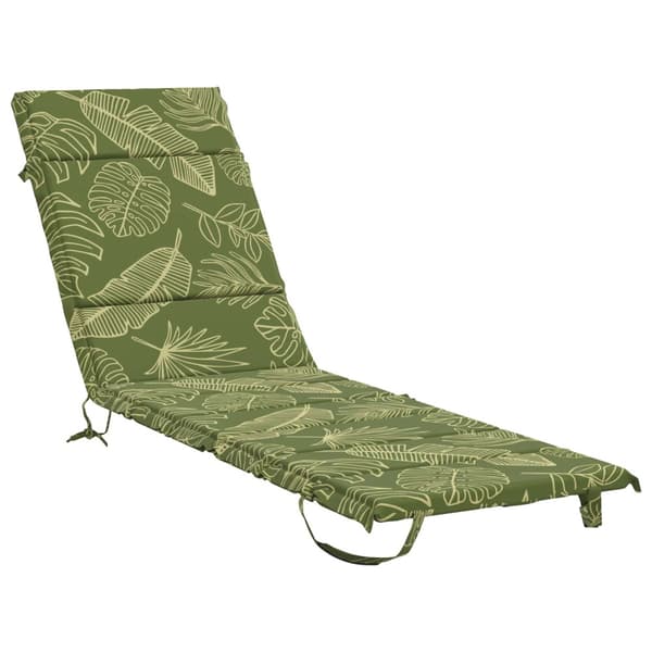 Solstol Kudde GEMERT 100% Polyester Bladdesign 200 x 50 x 3 cm