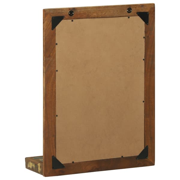 Badrumsspegel Brun 50 x 22 x 70 cm Solid återvunnen trä