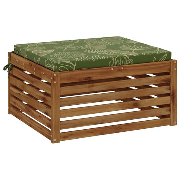 1-delad Sittdyna SOEST 100% Polyester Bladdesign 70 x 70 x 5 cm