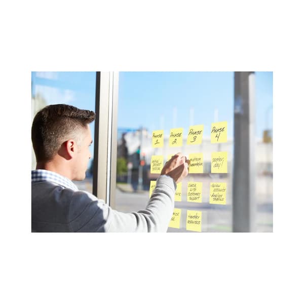 Notes POST-IT SS 76x76mm gul 16/fp