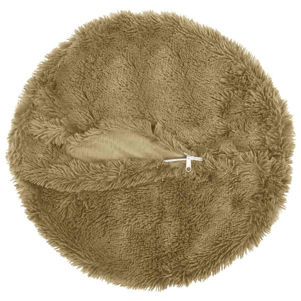 Kudde med kudde HEERLEN 2 st Ljusgrå PV Fleece