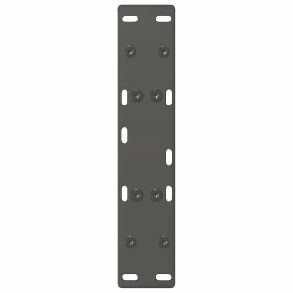 Soffbordsben A-formade 2 st antracit 40x(30-31) cm stål