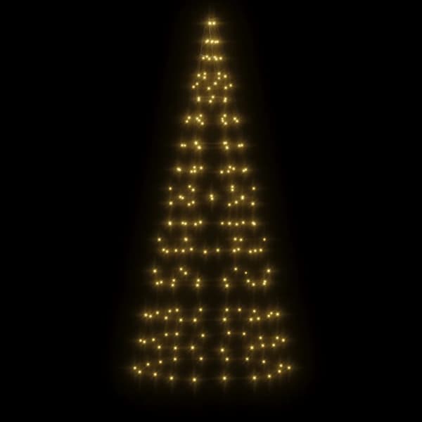 LED julgran 200 LED varmvit 180 cm