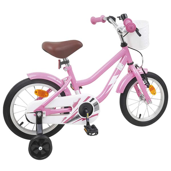 Barncykel 12 Tum för 2-4 åringar Ljusrosa