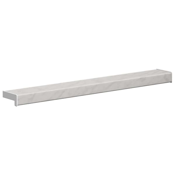 Fönsterbräda Marmorstruktur 80 x 10 x 4,5 cm PVC