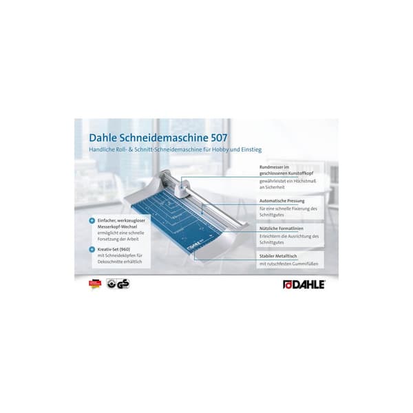 Skärmaskin DAHLE 507