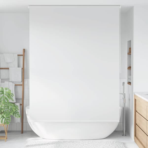 Rullgardin för dusch 160x240 cm vit