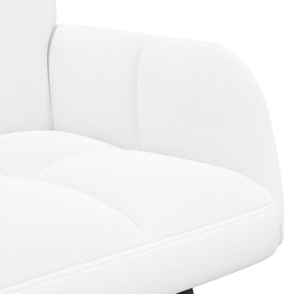 Tvåsitssoffa Vit 115 x 61 x 87 cm tyg