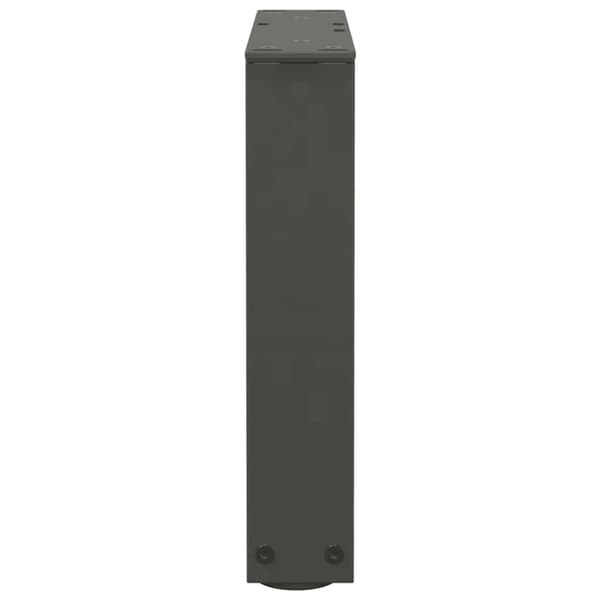 Soffbordsben V-formade 2 st antracit 40x(30-31,3) cm stål